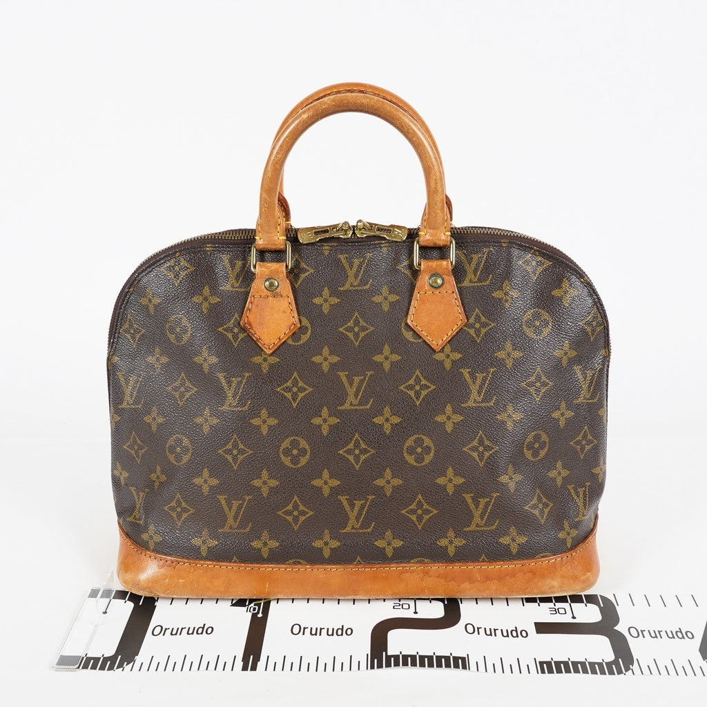 Louis Vuitton Alma PM M51130 Monogram Canvas Brown Bag Used Vintage 08A103088803