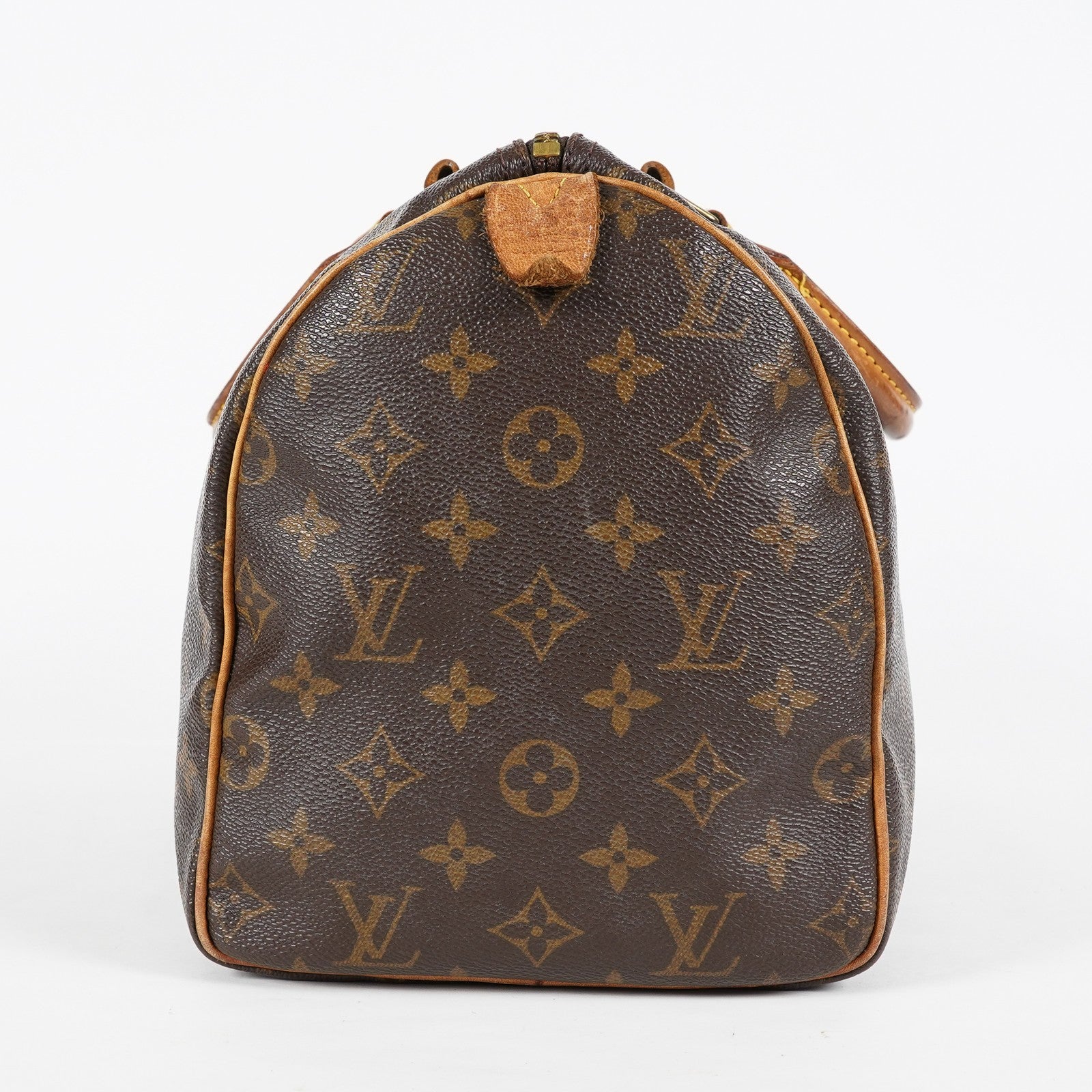 Louis Vuitton Speedy 30 M41526 Monogram Brown Canvas Handbag Used 08A124747603