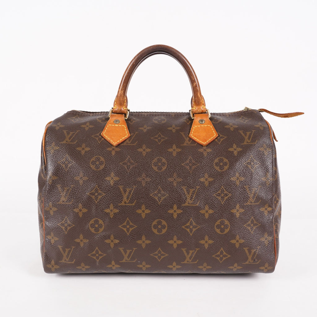 Authentic Louis Vuitton Monogram Speedy 30 Handbag vintage M41526 06E124290027