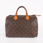 Authentic Louis Vuitton Monogram Speedy 30 Handbag vintage M41526 06E124290027
