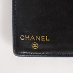 Chanel Black Calfskin Long Wallet Purse 02A052516805