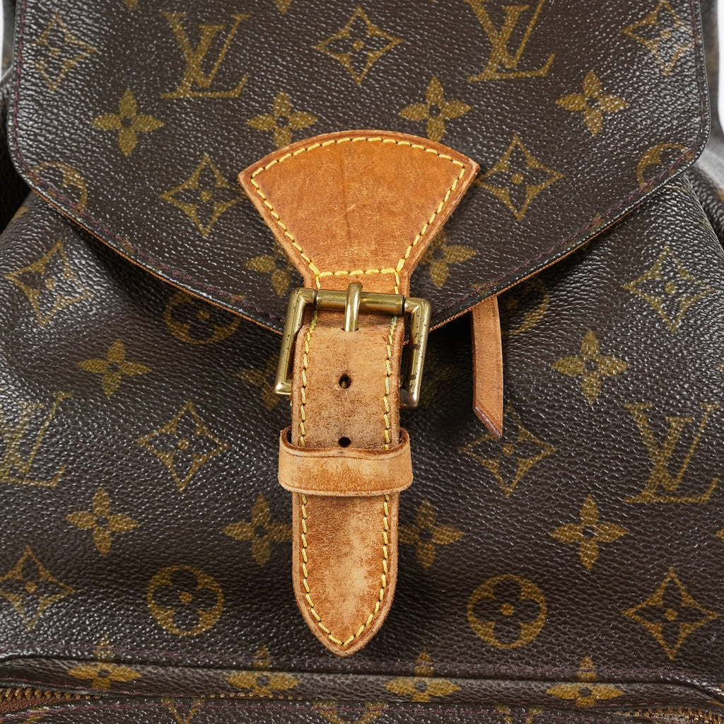 Louis Vuitton Montsouris GM Backpack Monogram Canvas Vintage M51135 08E134510008