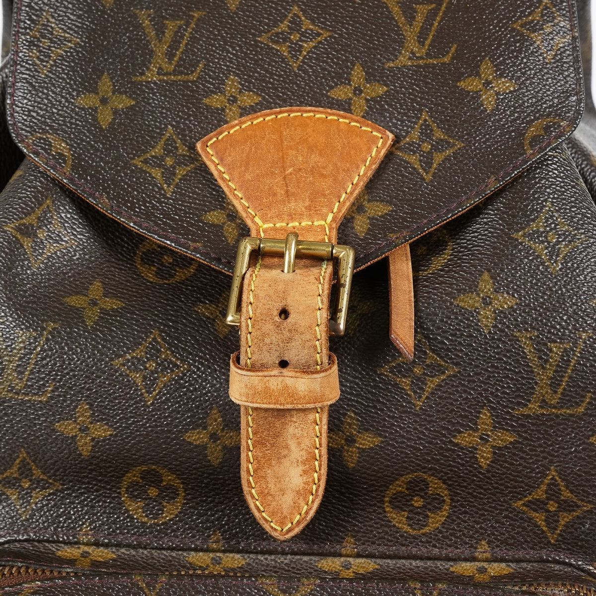 Louis Vuitton Montsouris GM Backpack Monogram Canvas Vintage M51135 08E134510008