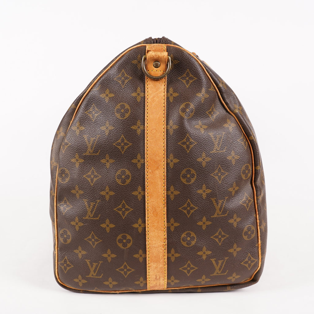 LOUIS VUITTON Monogram Keepall 60 Boston Bag LV Auth M41422 06E154730021