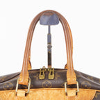 LOUIS VUITTON Deauville Handbag M47270 Monogram canvas Brown 06E022640012