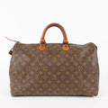 Authentic Louis Vuitton Monogram Speedy 40 Hand M41522 Boston Bag 06E044070015