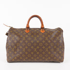 Authentic Louis Vuitton Monogram Speedy 40 Hand M41522 Boston Bag 06E044070015