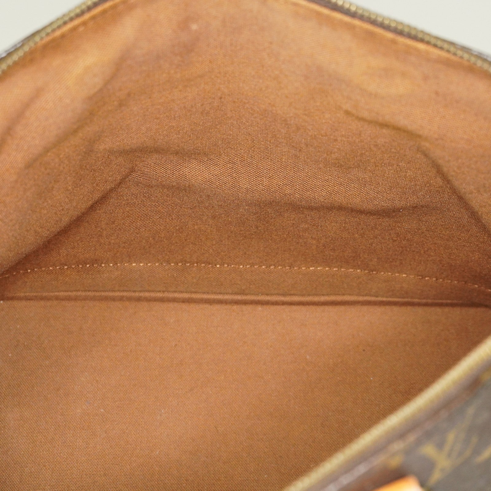 Louis Vuitton Alma PM Hand Bag Monogram Canvas Brown M51130 Used 08E032750006
