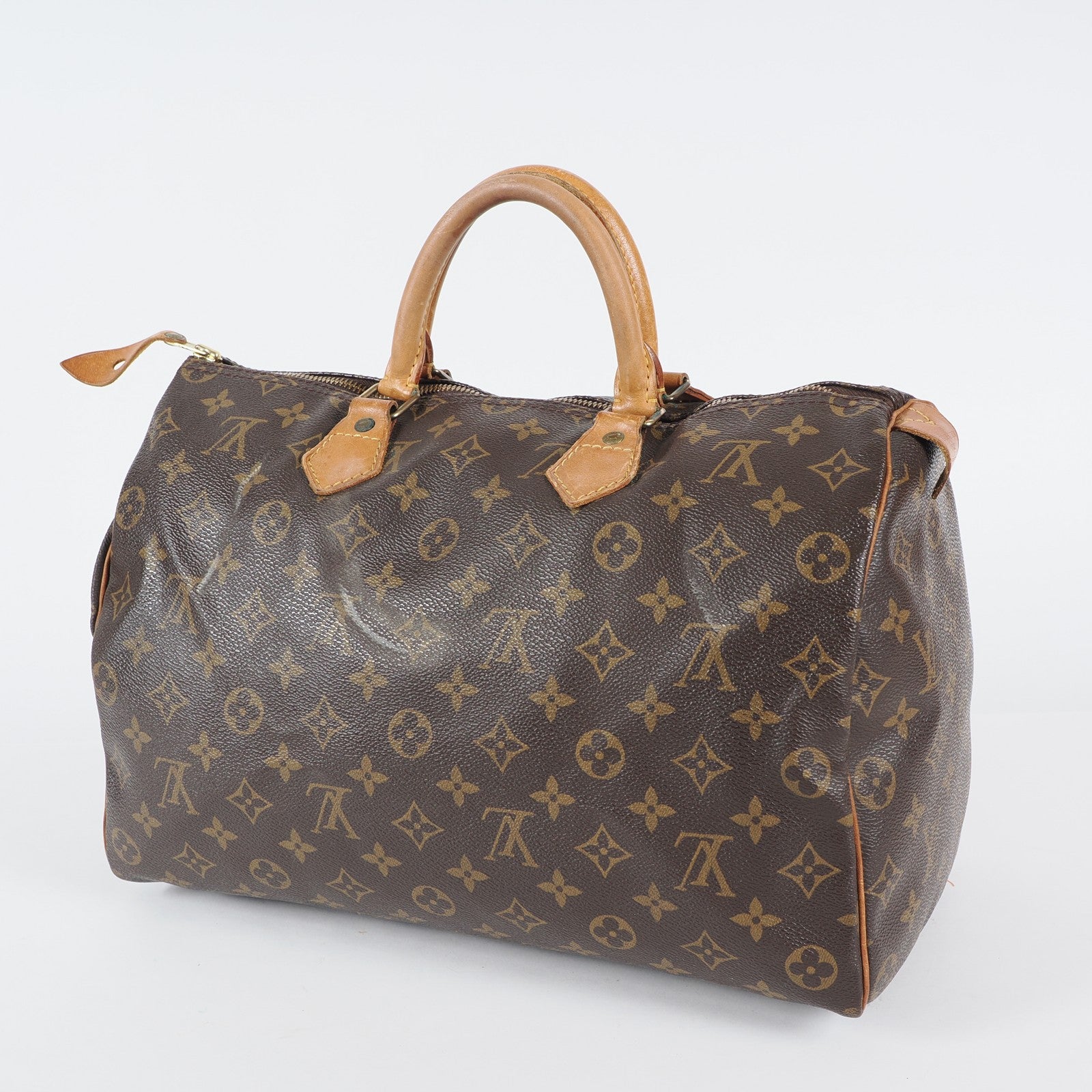 Authentic Louis Vuitton Monogram Speedy 35 M41524 Handbag vintage 04A295948807