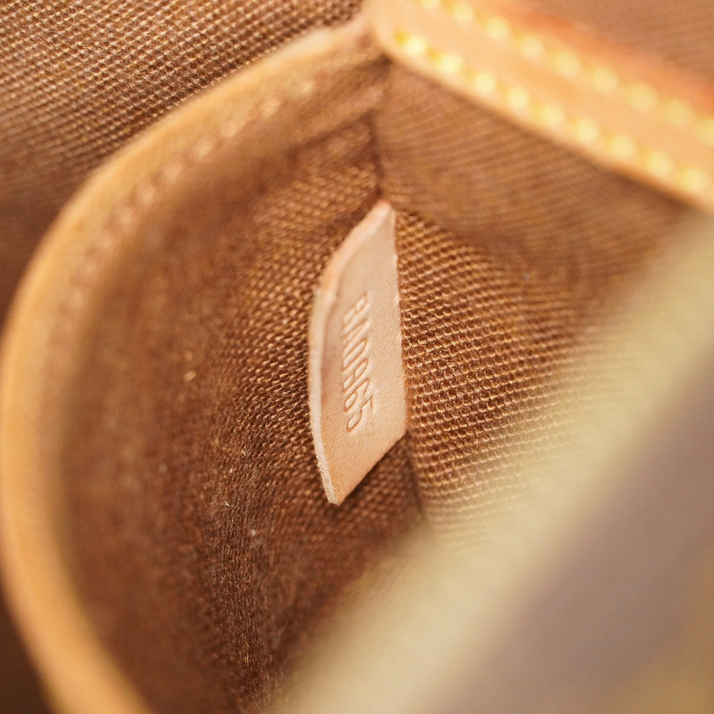 Louis Vuitton Alma PM Hand Bag Monogram Canvas Brown M51130 Used 08E032750006