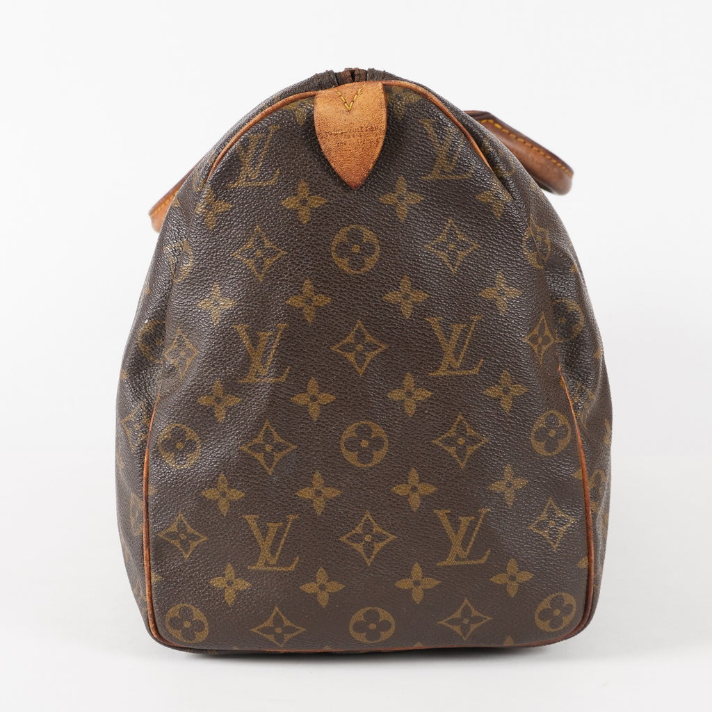 Authentic Louis Vuitton Monogram Speedy 40 Hand Boston Bag M41522 03E194510002