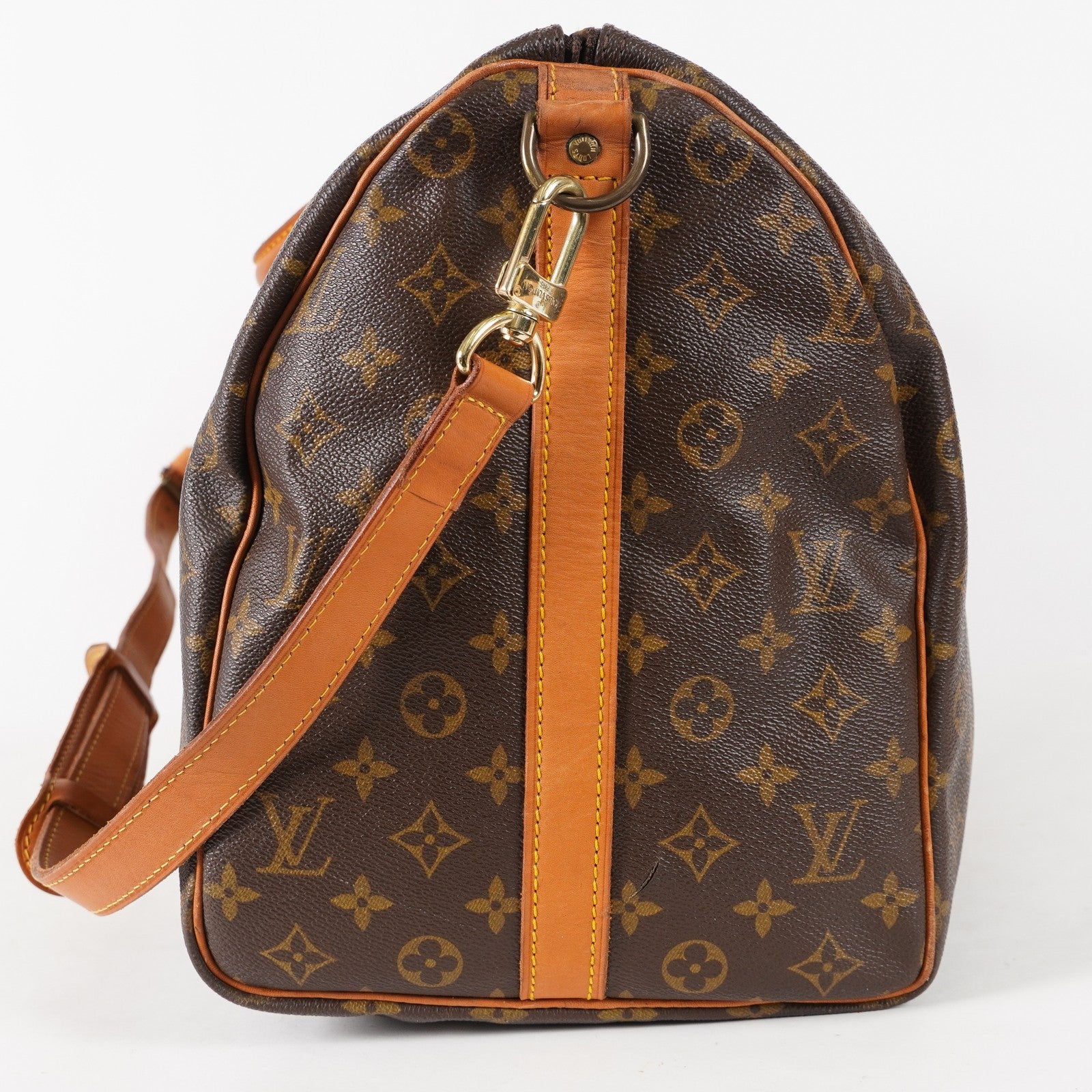 LOUIS VUITTON Monogram Keepall Bandouliere 50 M41416 Travel Bag 03E539790011