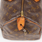 Authentic Louis Vuitton Monogram Speedy 35 M41524 vintage Handbag 05E216160013