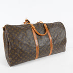 Louis Vuitton Monogram Keepall Bandouliere 60 Boston Bag M41412 08E282970010
