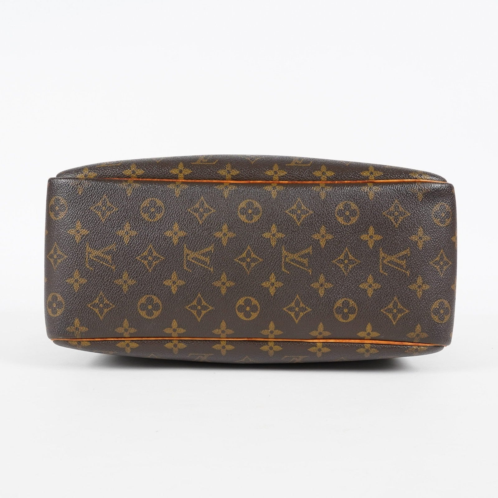 Louis Vuitton Deauville Monogram Canvas Brown Handbag M47270 Used 07E132640030