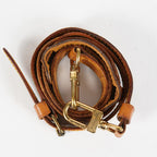 Louis Vuitton Vachetta Leather Adjustable Shoulder Strap Tan Gold Used XY265
