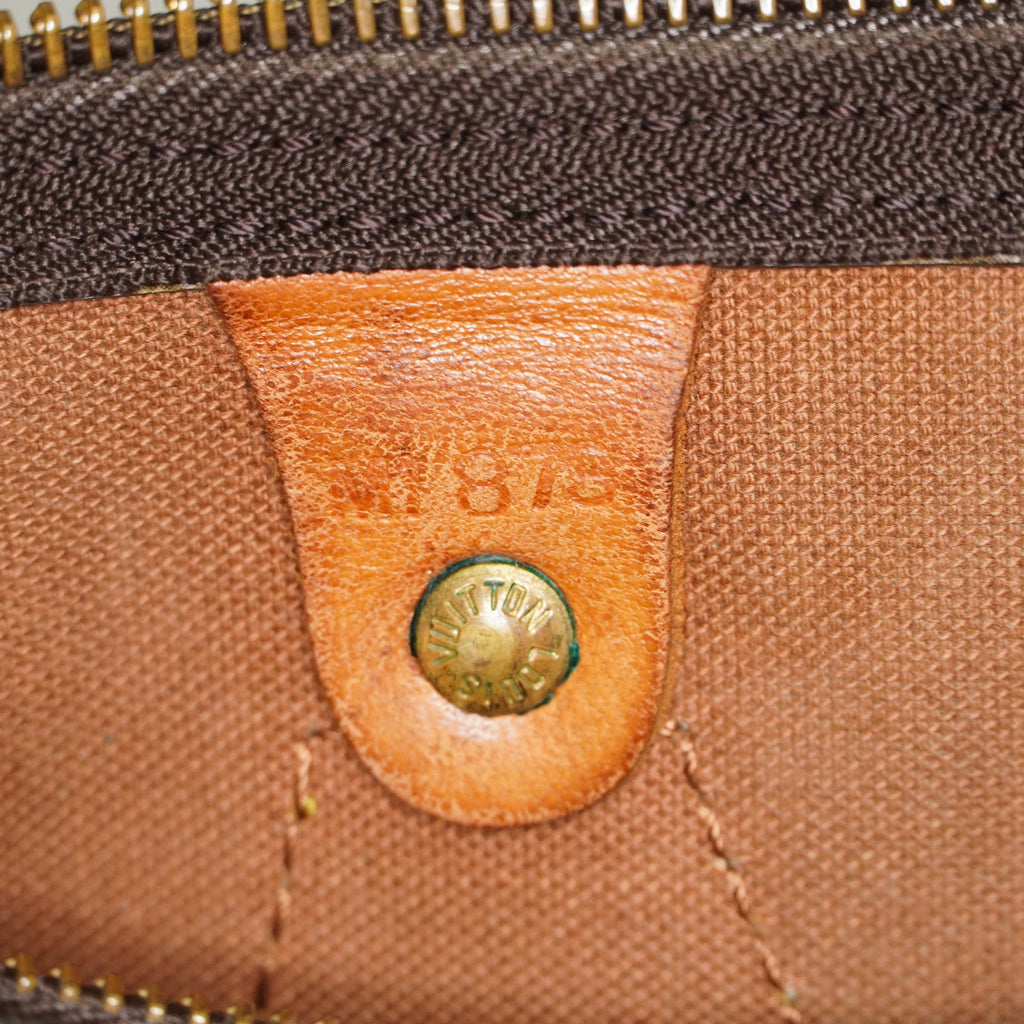 Authentic Louis Vuitton Monogram Speedy 25 Handbag vintage M41528 06E055060021