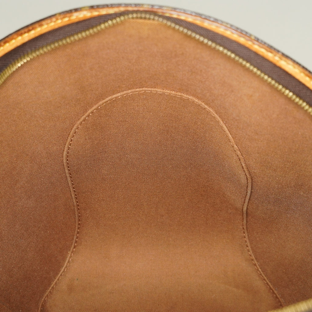 Louis Vuitton Ellipse PM M51127 Monogram Canvas Brown Used Handbag 09A024061209