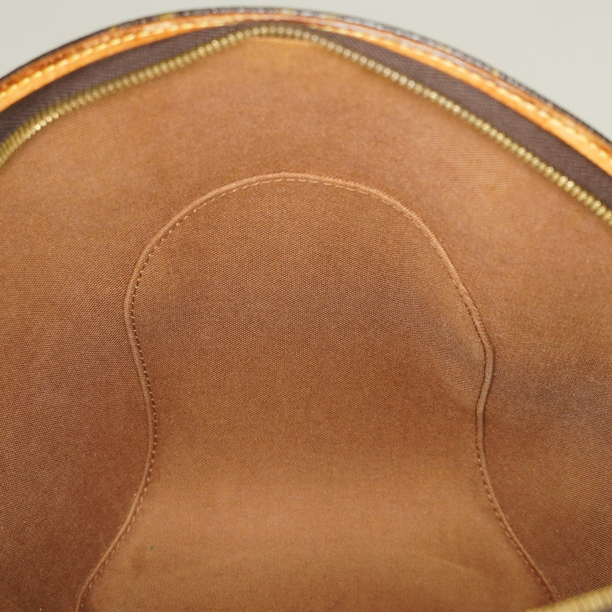 Louis Vuitton Ellipse PM M51127 Monogram Canvas Brown Used Handbag 09A024061209