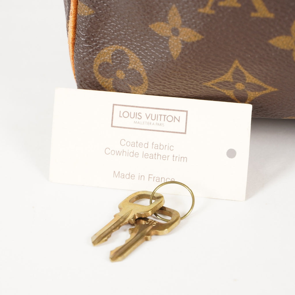 Authentic Louis Vuitton Monogram Speedy 35 M41524 Handbag used 06E566520803