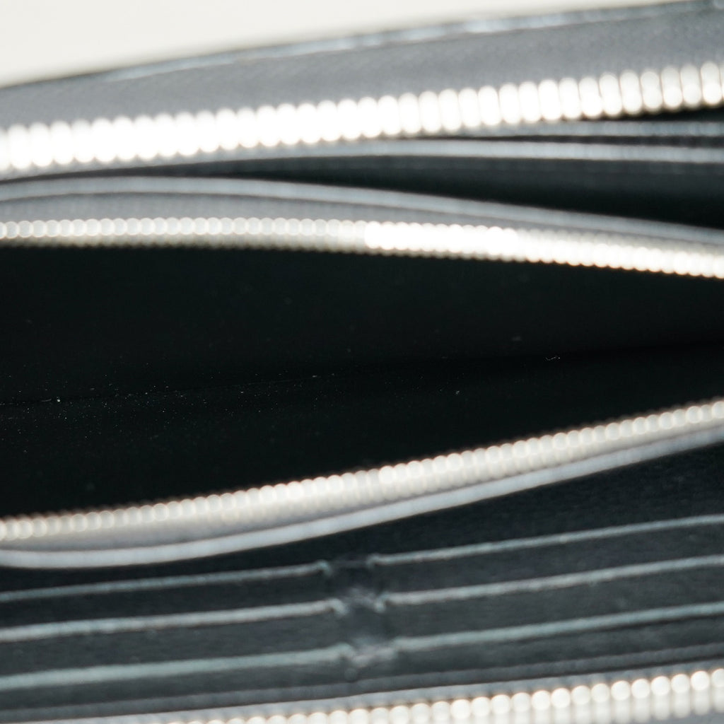 Louis Vuitton Monogram Mahina Zippy Zip-Around Wallet M61867 Noir 03T022500009