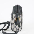 GUCCI Sherry Line GG Supreme Shoulder Bag Navy Crossbody Vintage 08E242640010
