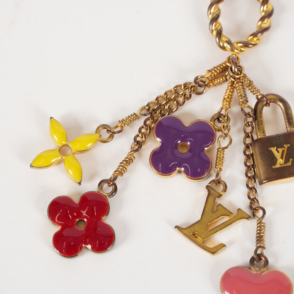 LOUIS VUITTON Pendant Sweet Monogram Necklace vintage M65391 05E191760029