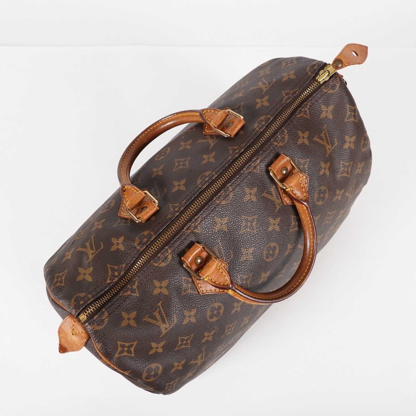 Authentic Louis Vuitton Monogram Speedy 35 Handbag vintage M41524 05E326050016