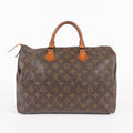 Authentic Louis Vuitton Monogram Speedy 35 M41524 Handbag used 06E125205210