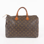 Authentic Louis Vuitton Monogram Speedy 35 M41524 Handbag used 06E125205210