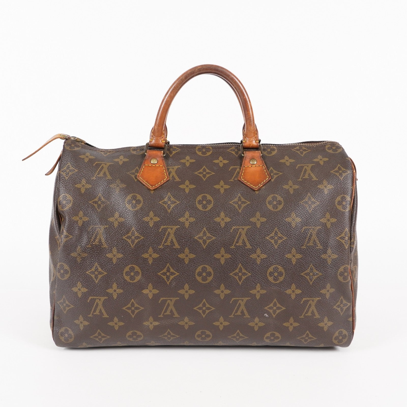 Authentic Louis Vuitton Monogram Speedy 35 M41524 Handbag used 06E125205210