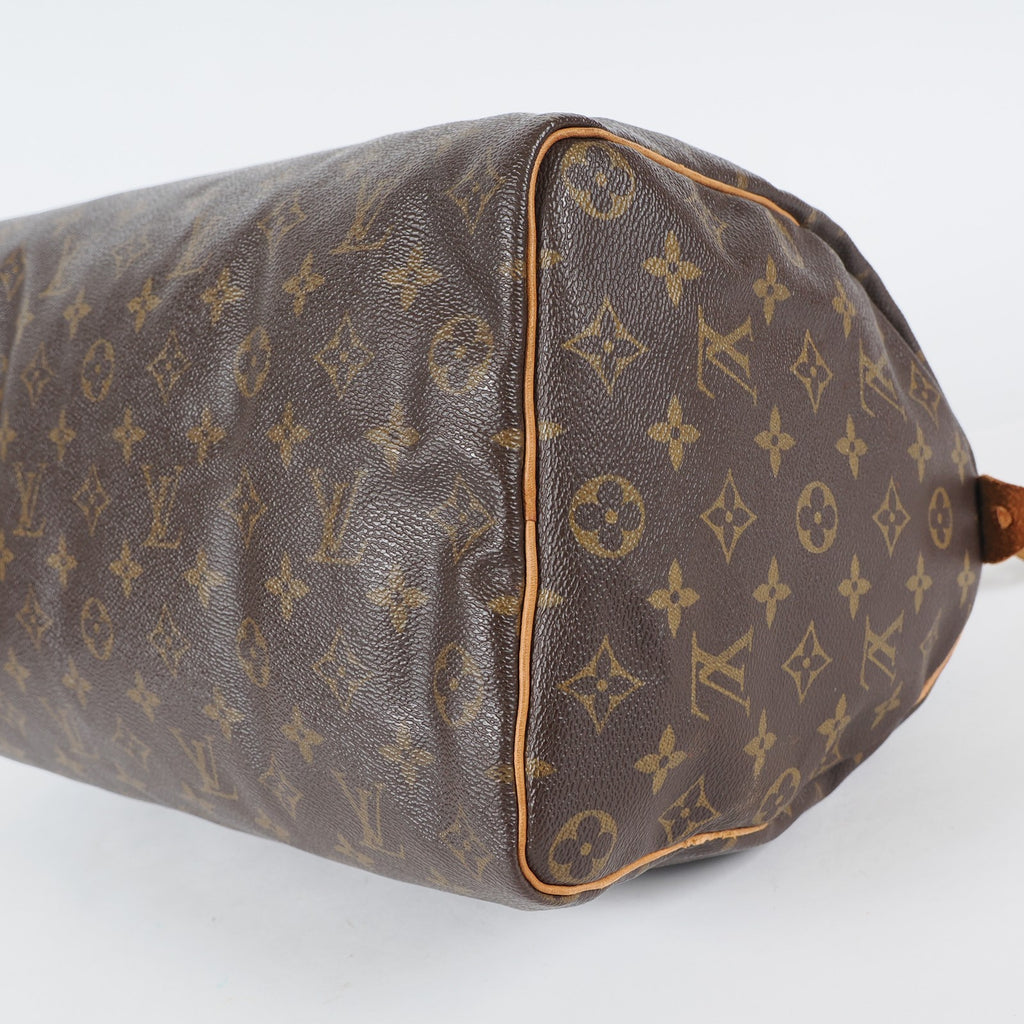 Authentic Louis Vuitton Monogram Speedy 35 M41524 Handbag vintage 04A285948807