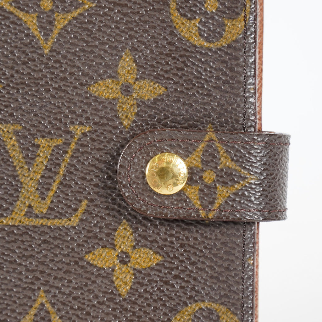 Louis Vuitton Agenda PM R20005 Monogram Canvas Ring Planner Cover 09M39793108