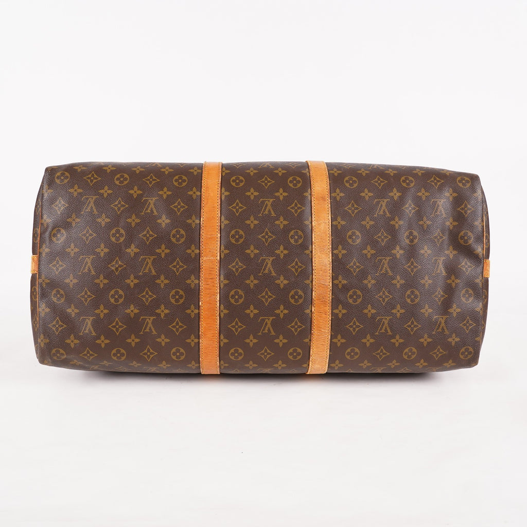 LOUIS VUITTON Monogram Keepall 60 Boston Bag LV Auth M41422 06E154730021