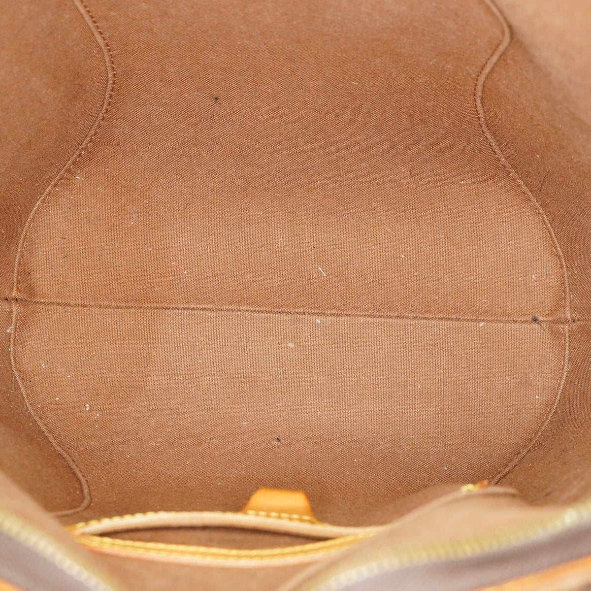 Louis Vuitton Ellipse MM M51126 Monogram Canvas Brown Used Handbag 09A053775209