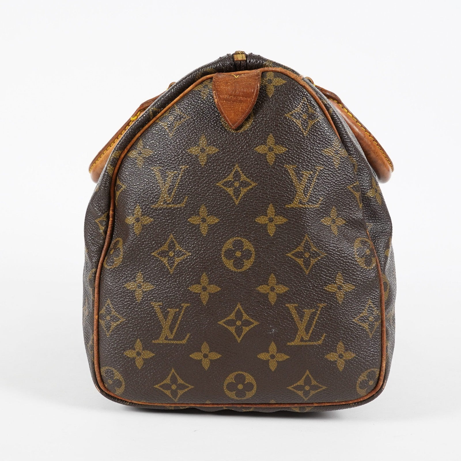 Louis Vuitton Monogram Speedy 30 Boston Handbag Brown Canvas M41526 07E124070030