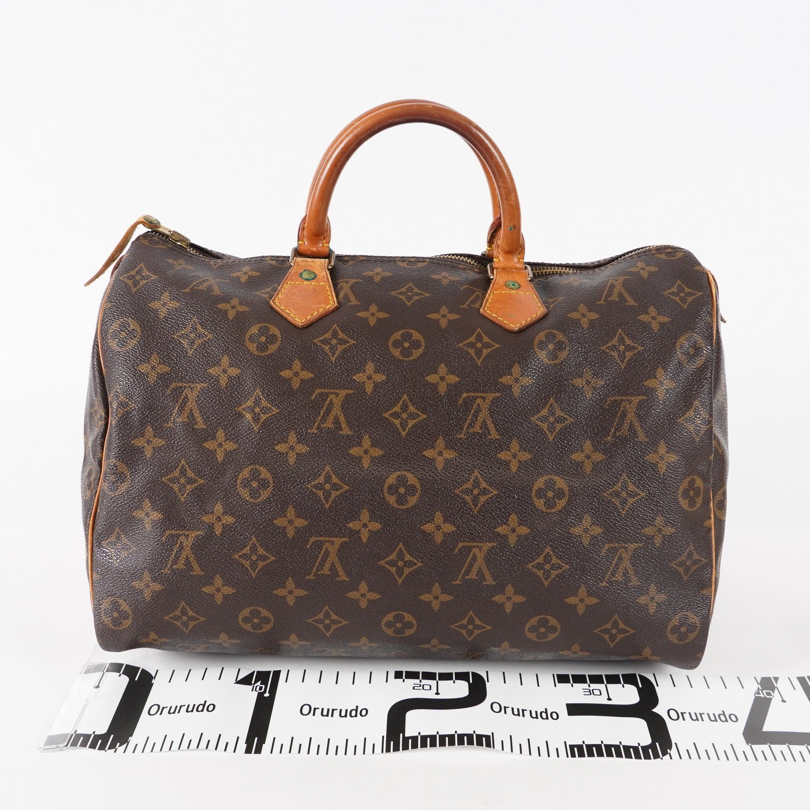 Authentic Louis Vuitton Monogram Speedy 35 M41524 Handbag vintage 02E216050018