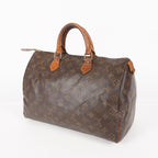 Authentic Louis Vuitton Monogram Speedy 35 Handbag vintage M41524 06E435060012