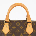 Louis Vuitton Speedy 30 Monogram Canvas Handbag Brown Used M41526 07A188980424