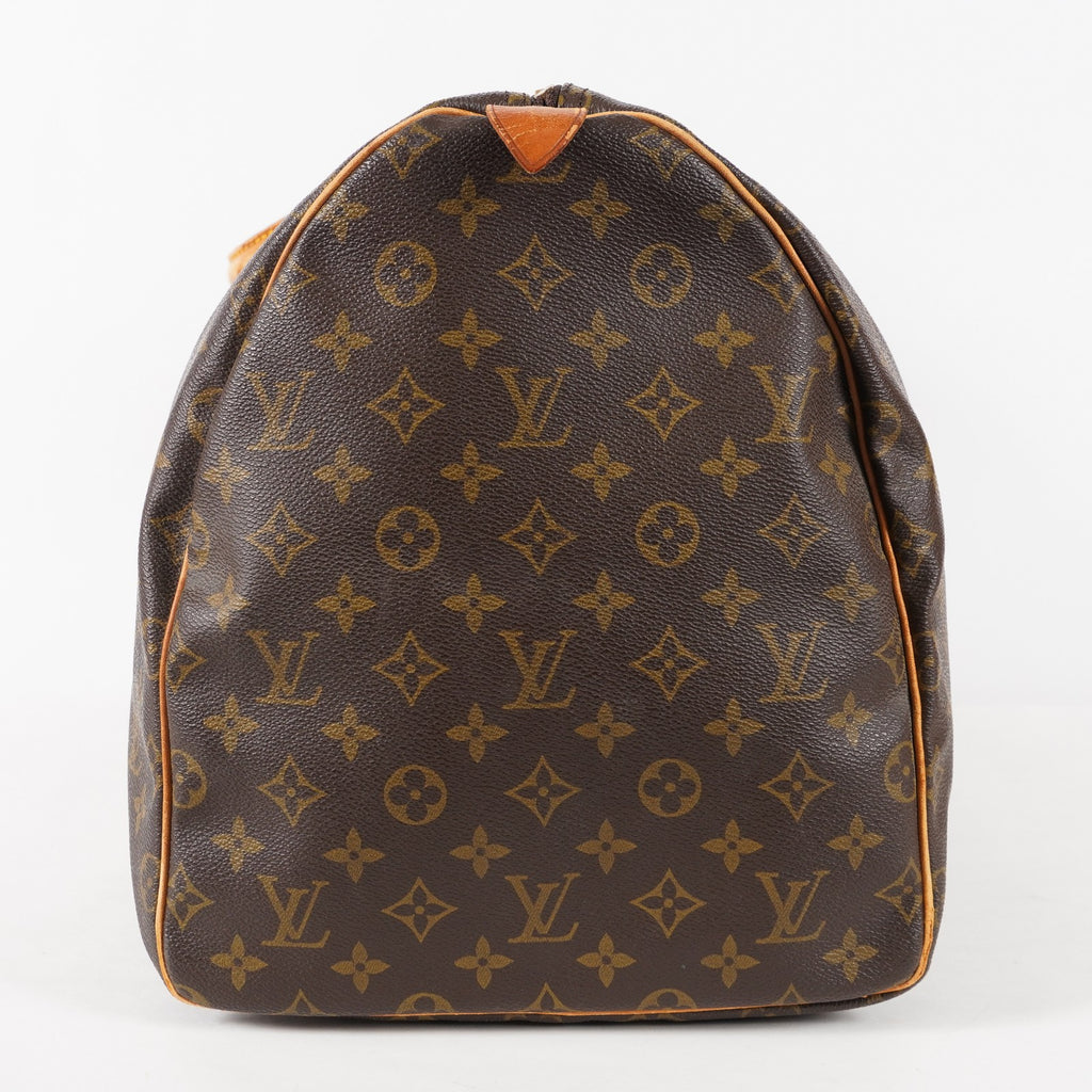 Authentic Louis Vuitton Monogram Keepall 55 Travel Bag M41424 02A194232811