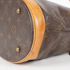 Authentic Louis Vuitton Monogram Bucket PM Shoulder Tote Bag M42238 05E112420013