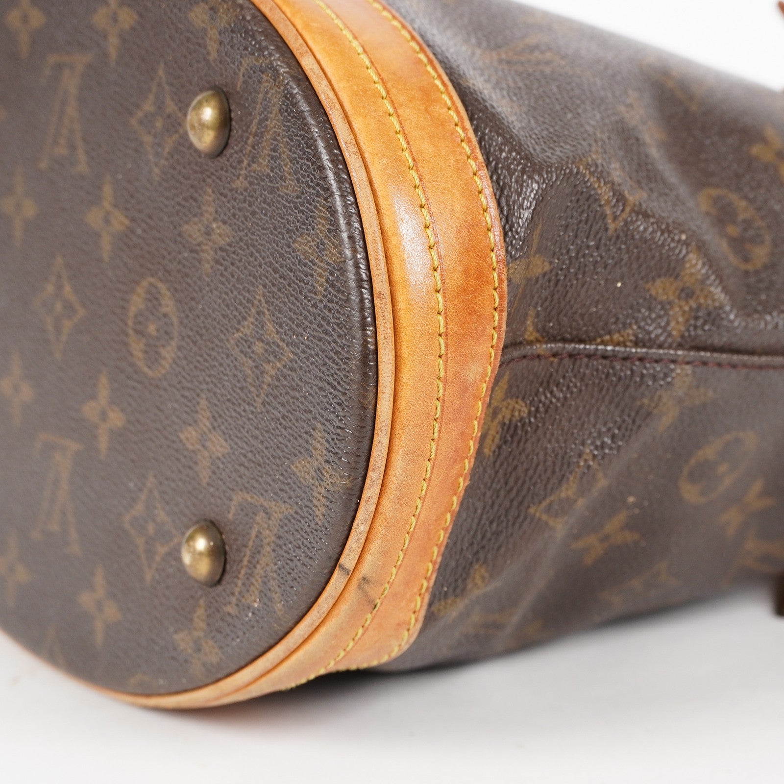 Authentic Louis Vuitton Monogram Bucket PM Shoulder Tote Bag M42238 05E112420013