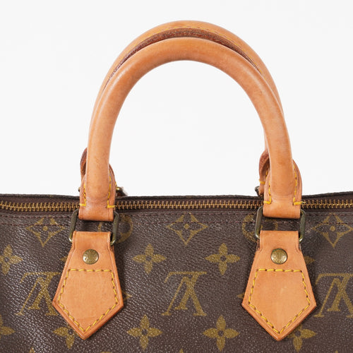 Authentic Louis Vuitton Monogram Speedy 25 Handbag  M41528 vintage 03E4910120011