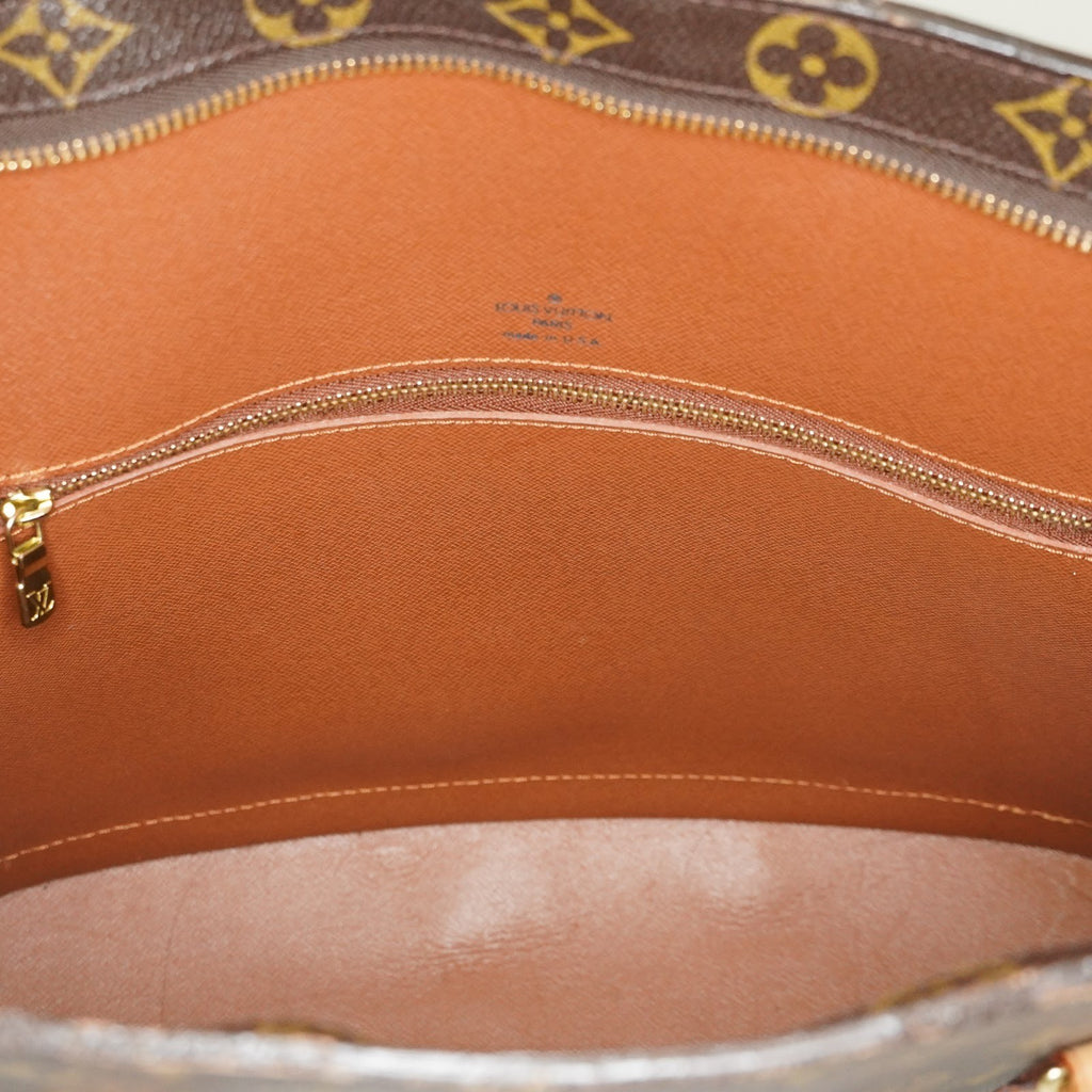 Louis Vuitton Babylone Monogram Brown Shoulder Tote Bag Used M51102 07E142530027