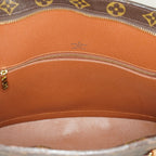 Louis Vuitton Babylone Monogram Brown Shoulder Tote Bag Used M51102 07E142530027