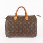 Authentic Louis Vuitton Monogram Speedy 30 Handbag vintage M41526 06E395720002