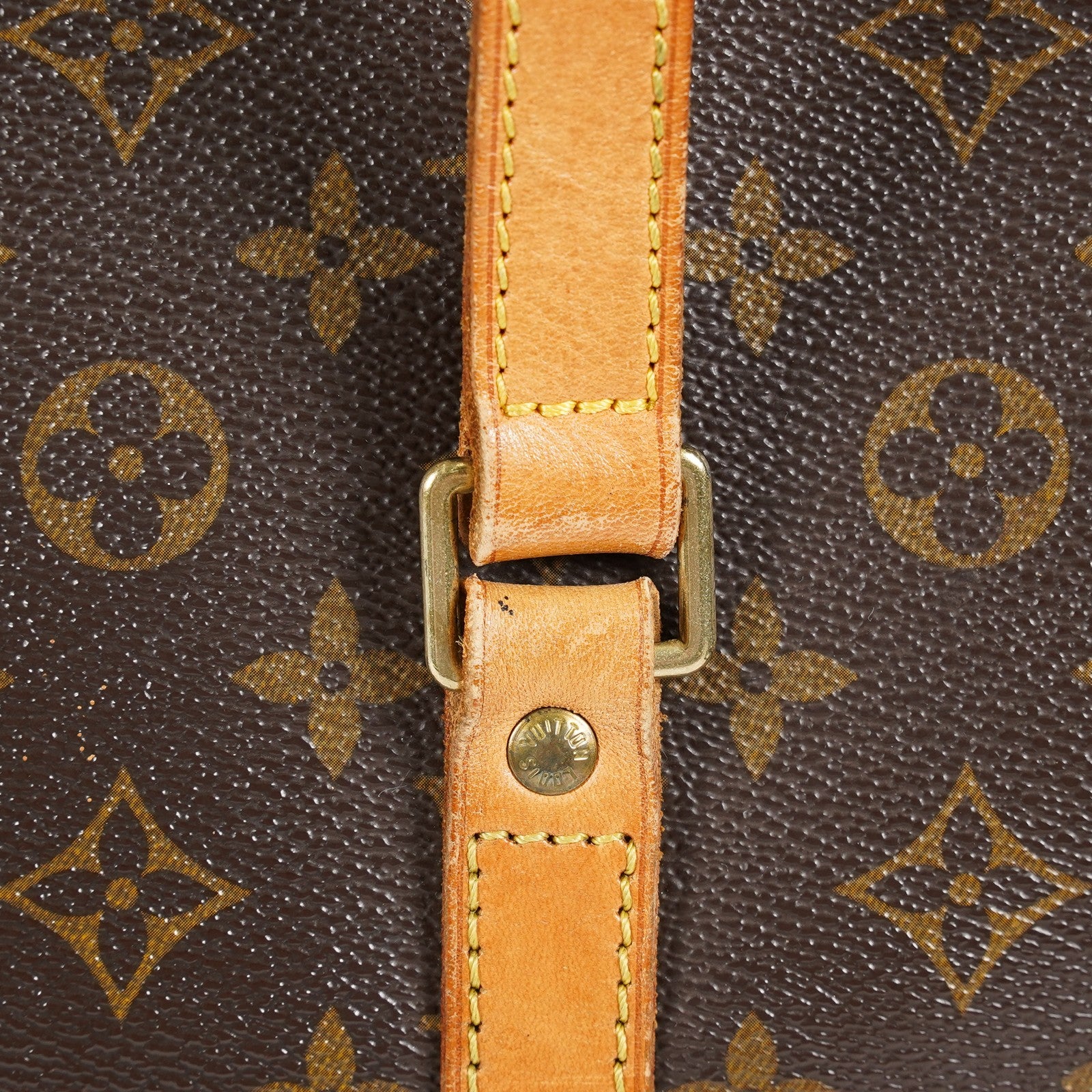 Louis Vuitton Babylone Monogram Shoulder Tote Brown Vintage M51102 07A172516824