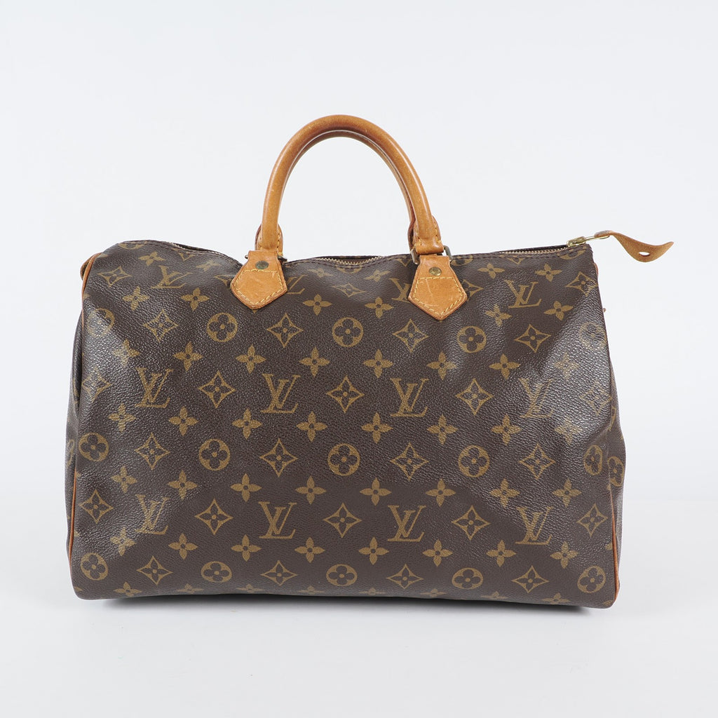 Authentic Louis Vuitton Monogram Speedy 35 M41524 Handbag vintage 04A295948807