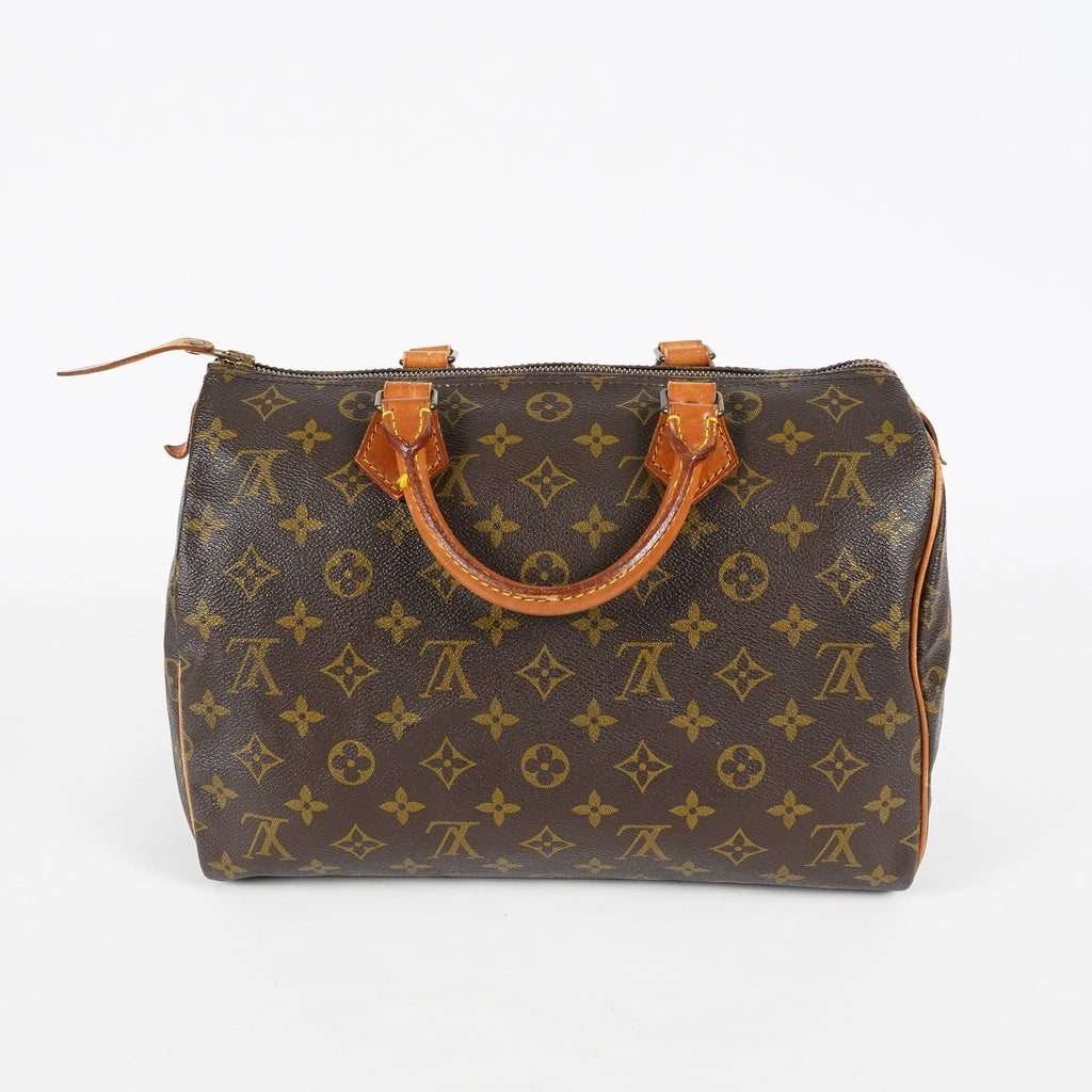 Louis Vuitton Speedy 30 M41526 Monogram Canvas Brown Handbag Used 07A285777231