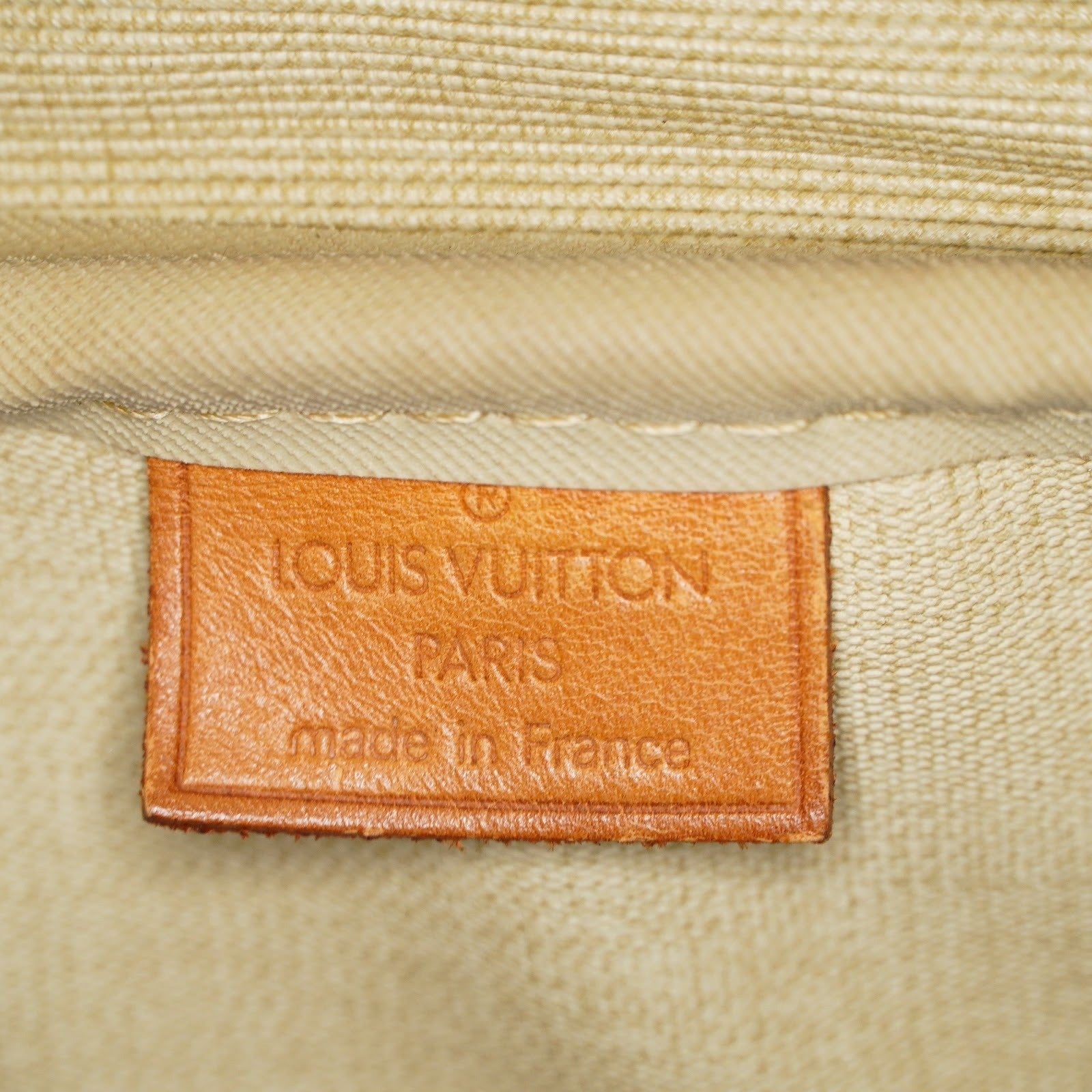 Louis Vuitton Deauville M47270 Monogram Canvas Brown Handbag Used 07E222640027